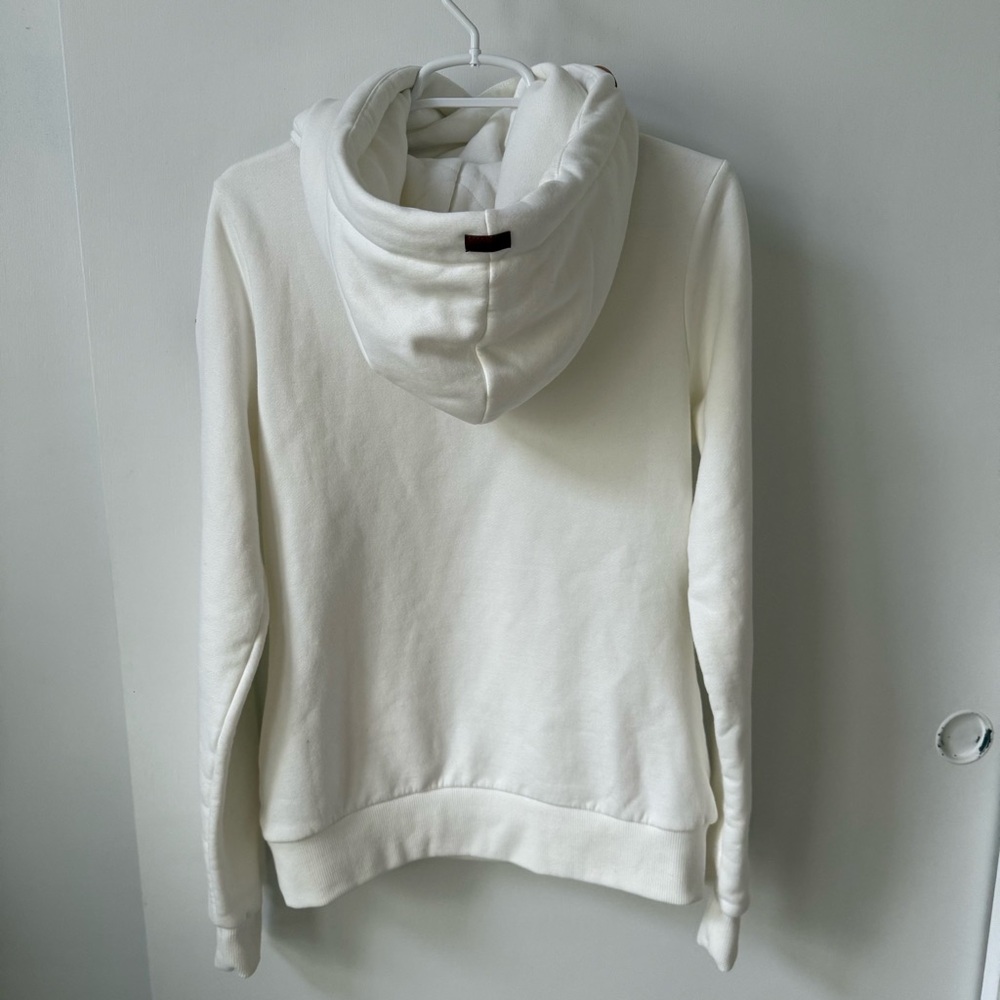 Wanakome Artemis Hooded Sweatshirt in Ivory - Picture 5 of 13